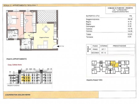Tipologia 7 Scala D /Int.i 7 e 12